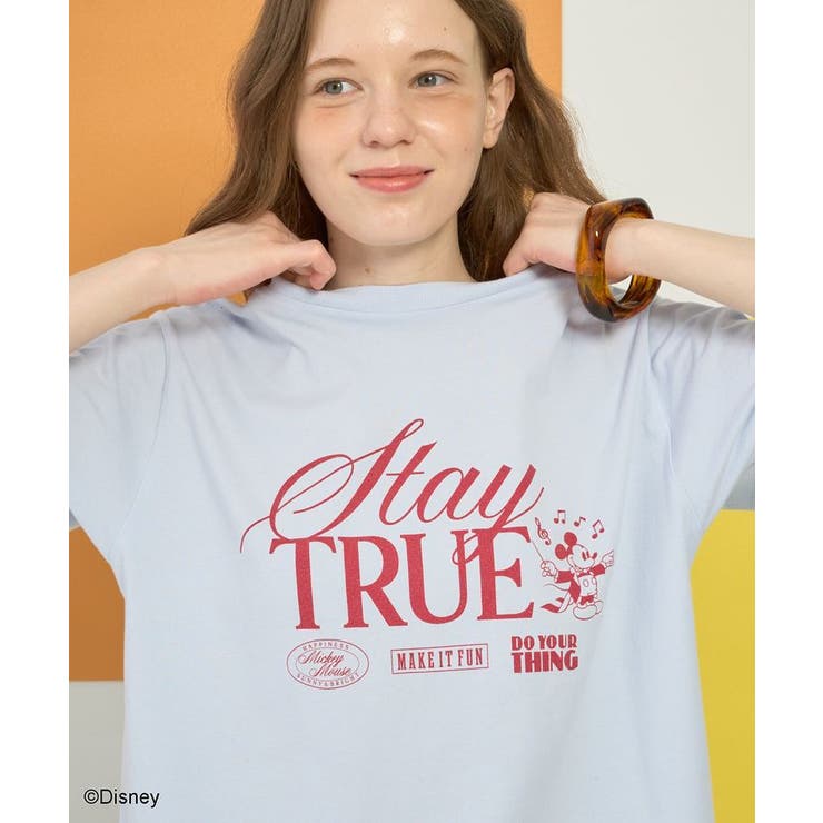 【Mickey&Friends】ビンテージ加工アソートプリントTシャツ | AMERICAN HOLIC | 詳細画像17 