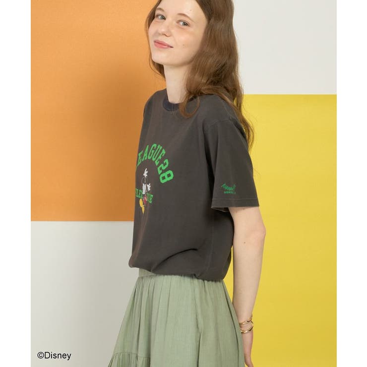 【Mickey&Friends】ビンテージ加工アソートプリントTシャツ | AMERICAN HOLIC | 詳細画像24 