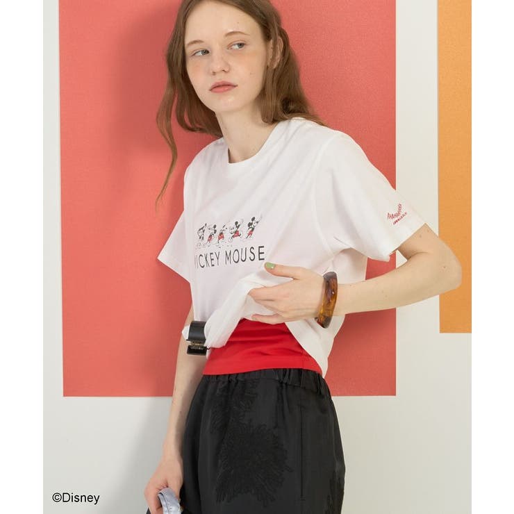 【Mickey&Friends】ビンテージ加工アソートプリントTシャツ | AMERICAN HOLIC | 詳細画像3 