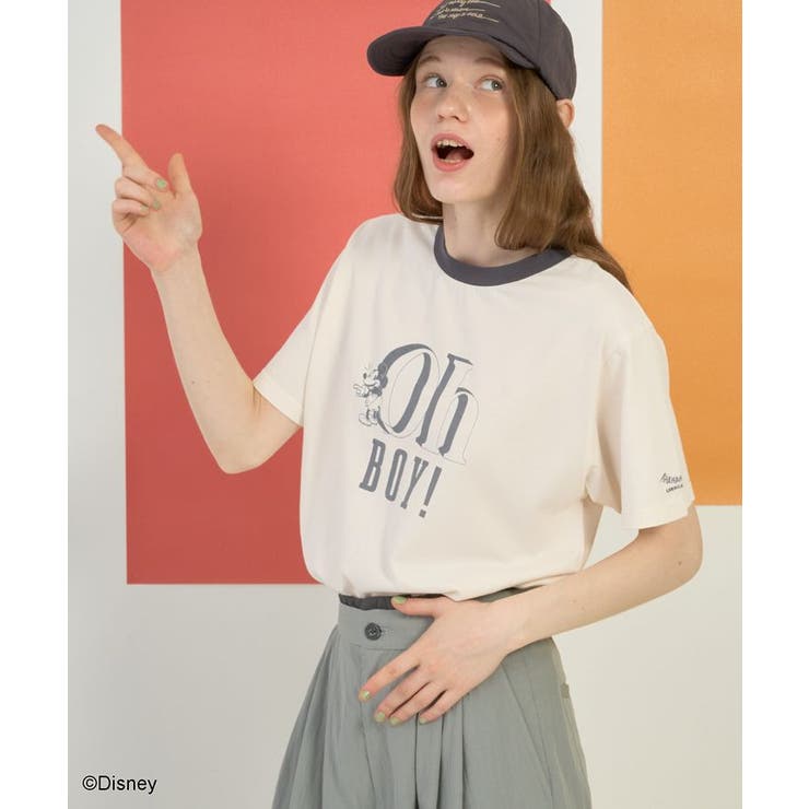 【Mickey&Friends】ビンテージ加工アソートプリントTシャツ | AMERICAN HOLIC | 詳細画像35 