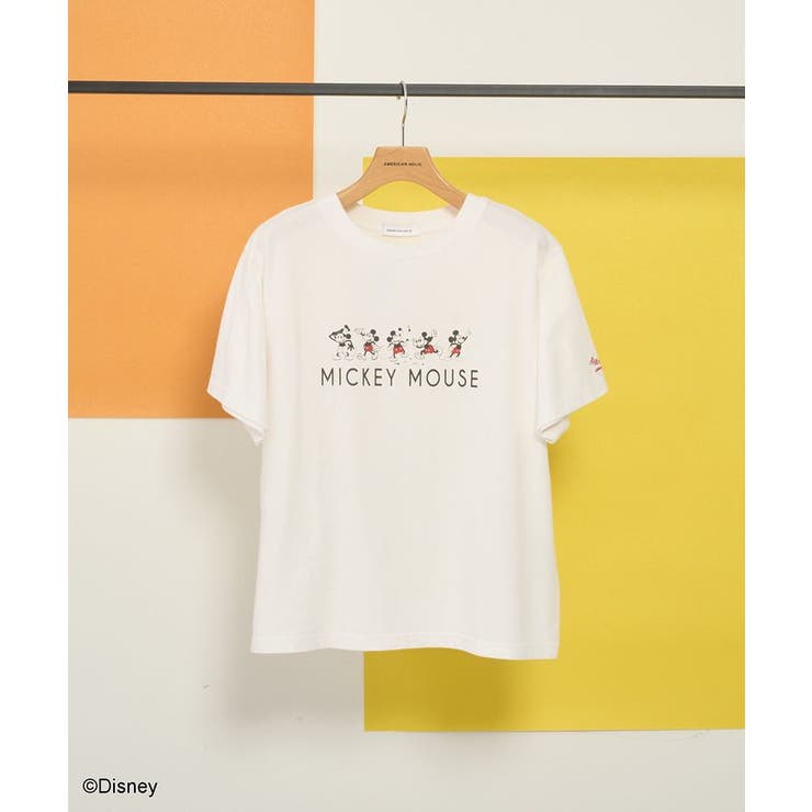 【Mickey&Friends】ビンテージ加工アソートプリントTシャツ | AMERICAN HOLIC | 詳細画像44 