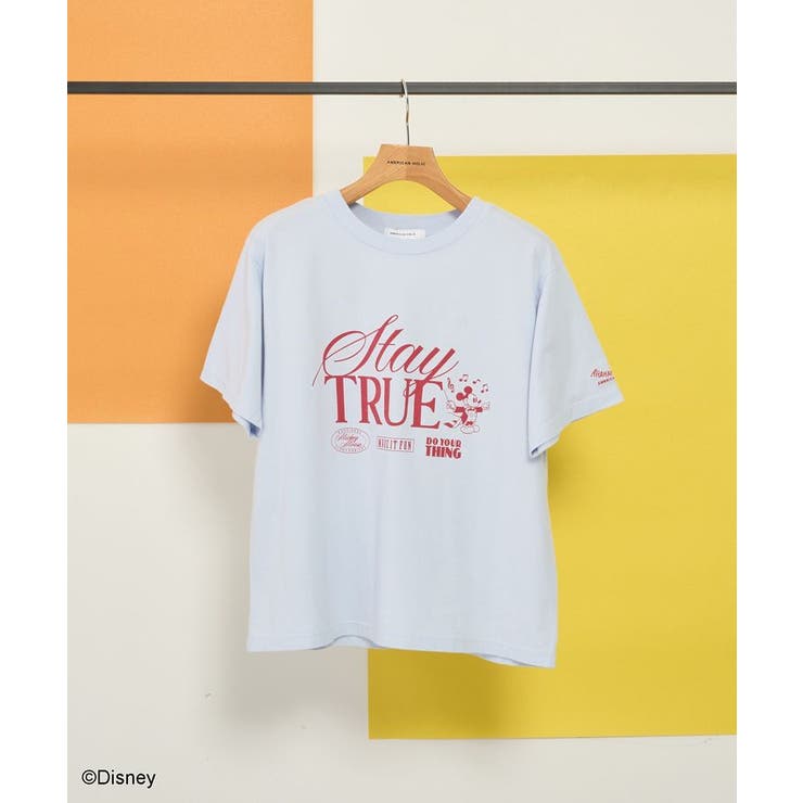 【Mickey&Friends】ビンテージ加工アソートプリントTシャツ | AMERICAN HOLIC | 詳細画像46 
