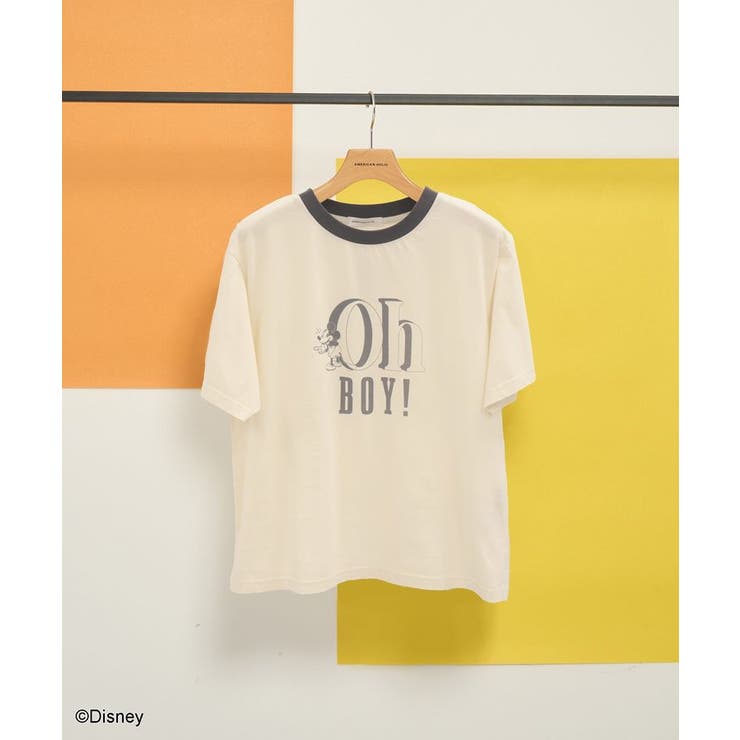 【Mickey&Friends】ビンテージ加工アソートプリントTシャツ | AMERICAN HOLIC | 詳細画像50 