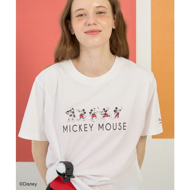 【Mickey&Friends】ビンテージ加工アソートプリントTシャツ | AMERICAN HOLIC | 詳細画像6 