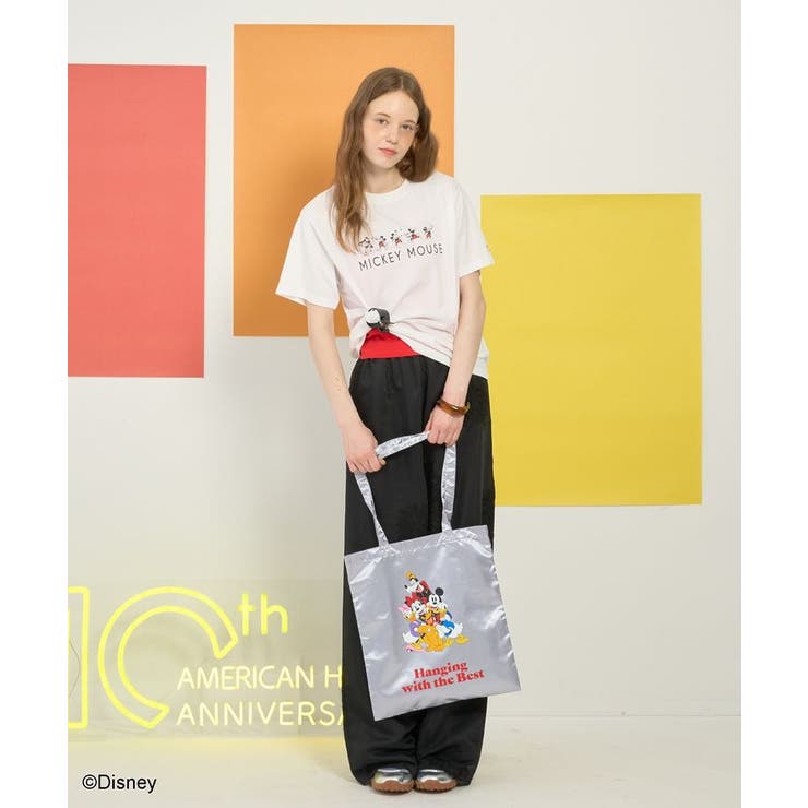 【Mickey&Friends】ビンテージ加工アソートプリントTシャツ | AMERICAN HOLIC | 詳細画像9 