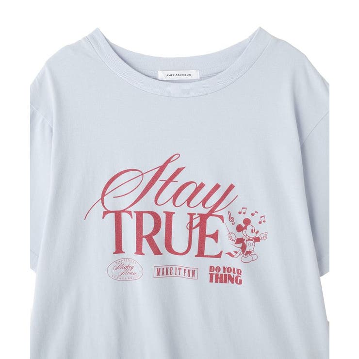 【Mickey&Friends】ビンテージ加工アソートプリントTシャツ | AMERICAN HOLIC | 詳細画像54 