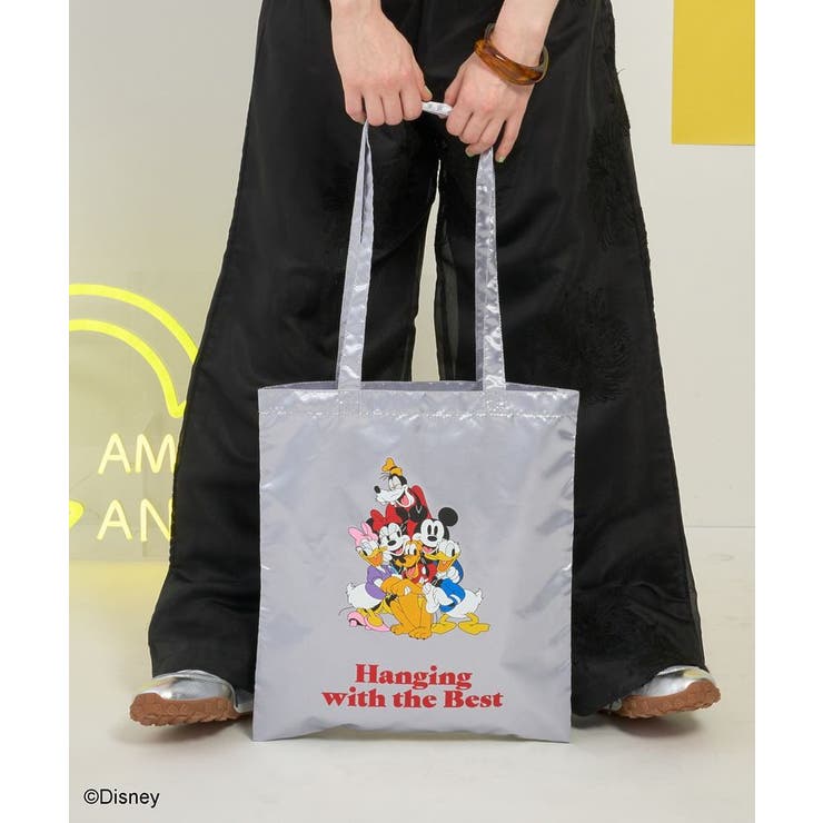シルバー | 【Mickey&Friends】トートBAG | AMERICAN HOLIC
