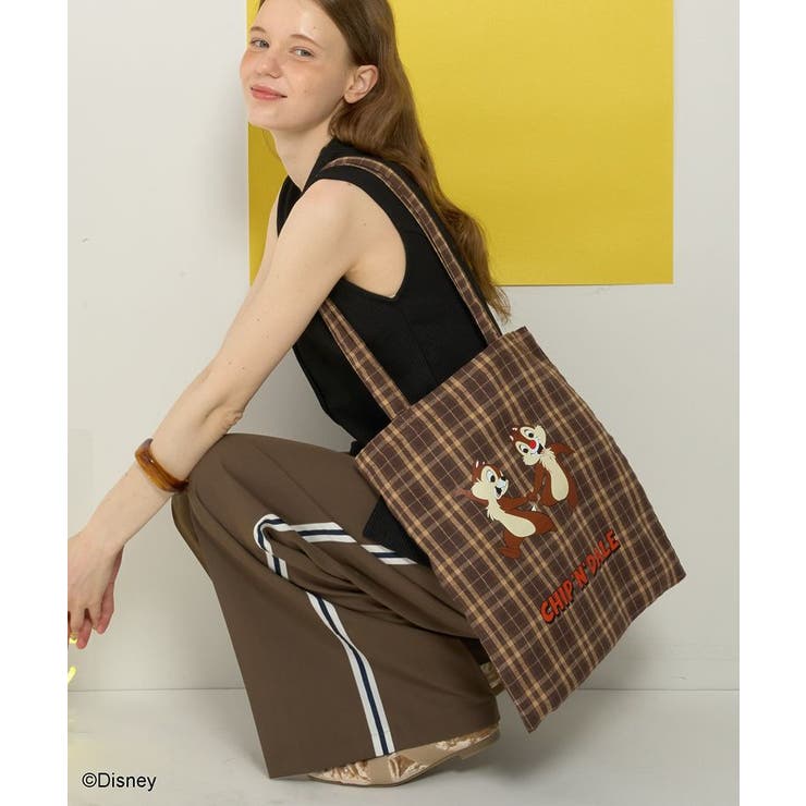 ブラウン | 【Mickey&Friends】トートBAG | AMERICAN HOLIC