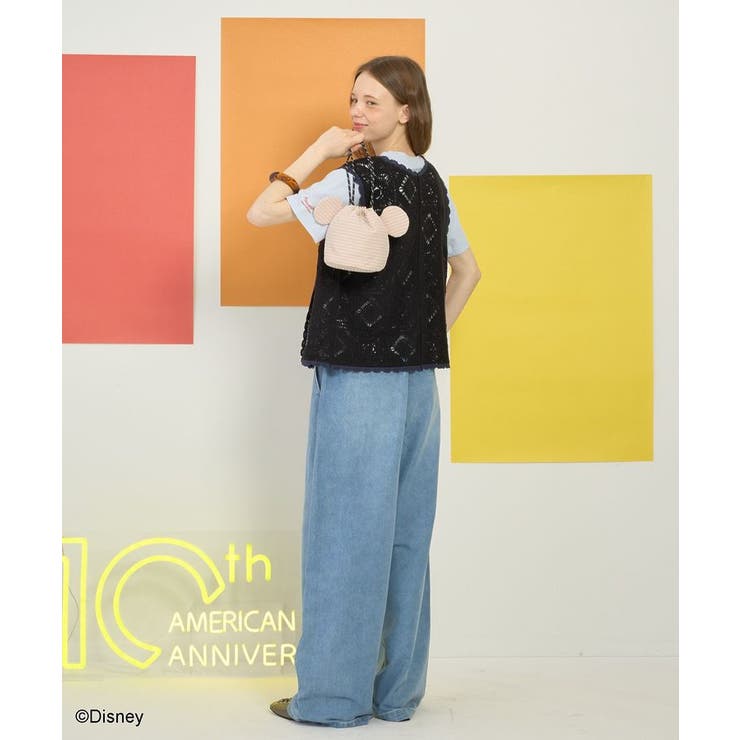 【Mickey&Friends】巾着バッグ | AMERICAN HOLIC | 詳細画像11 