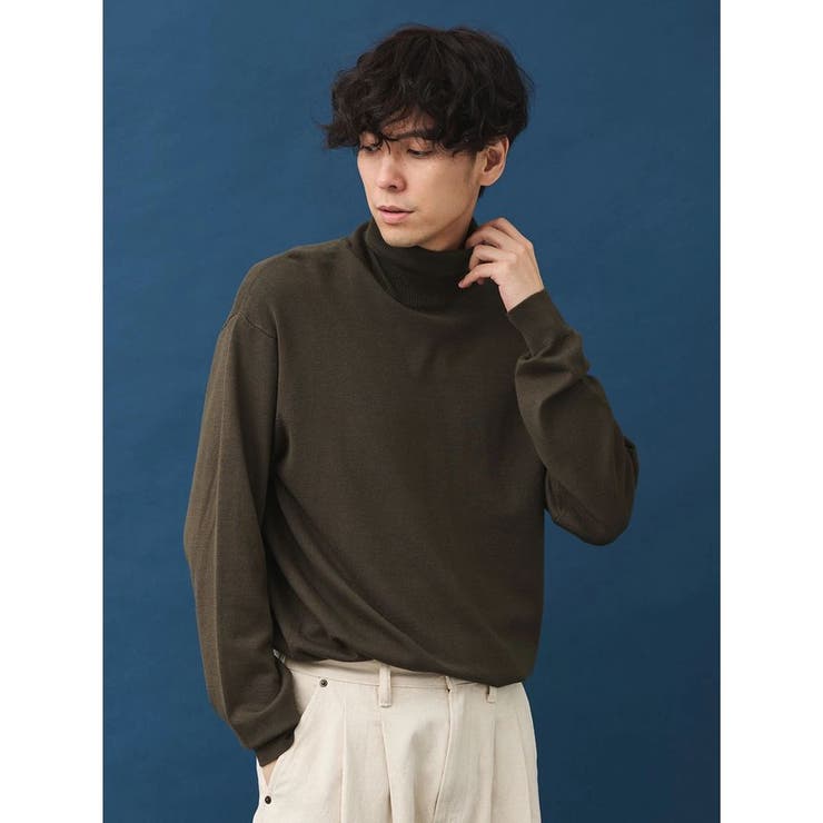 タートルネックニットプルオーバー[品番：EHEW0041526]｜CRAFT STANDARD BOUTIQUE（クラフト スタンダード  ブティック）のメンズファッション通販｜SHOPLIST（ショップリスト）