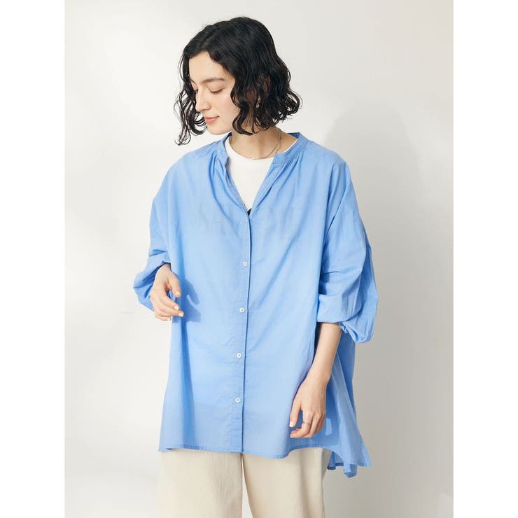 インド綿スキッパーシャツ[品番：EHEW0043600]｜CRAFT STANDARD