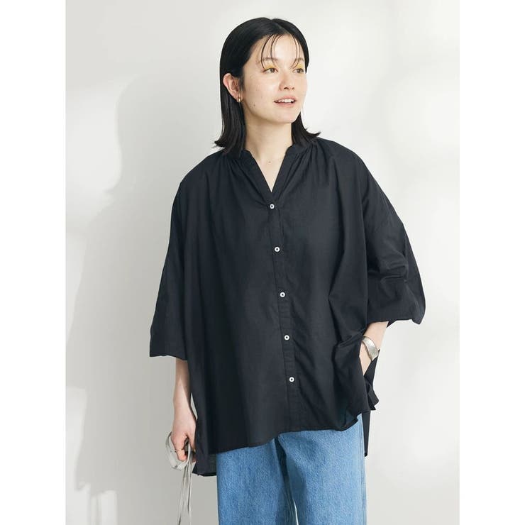 インド綿スキッパーシャツ[品番：EHEW0043600]｜CRAFT STANDARD