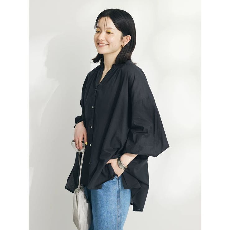 インド綿スキッパーシャツ[品番：EHEW0043600]｜CRAFT STANDARD