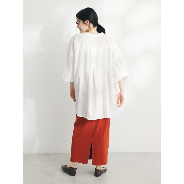 インド綿スキッパーシャツ[品番：EHEW0043600]｜CRAFT STANDARD