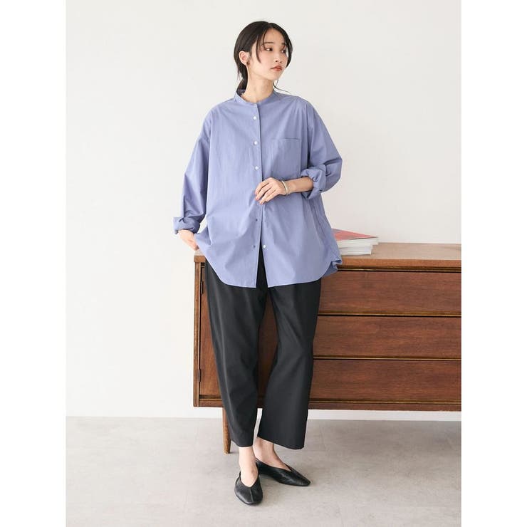 追加】バンドカラーシャツ[品番：EHEW0045104]｜CRAFT STANDARD