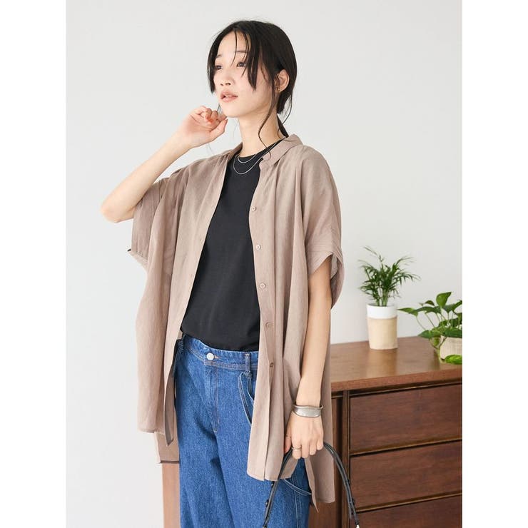 ヴィンテージボイルミルフィーユレギュラーカラーシャツチュニック | CRAFT STANDARD BOUTIQUE | 詳細画像13 