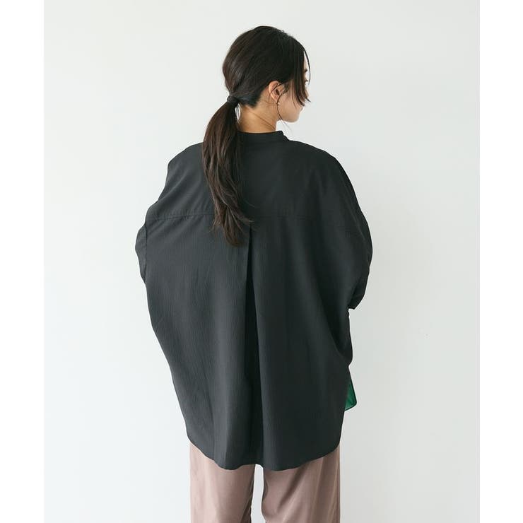 バンドカラーバックタック5分袖ブラウス | CRAFT STANDARD BOUTIQUE | 詳細画像32 