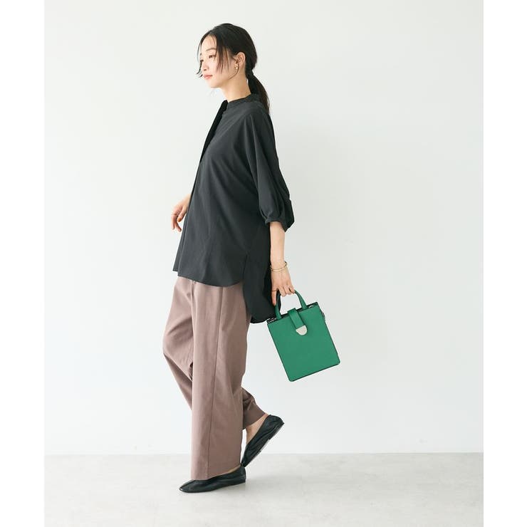 バンドカラーバックタック5分袖ブラウス | CRAFT STANDARD BOUTIQUE | 詳細画像35 