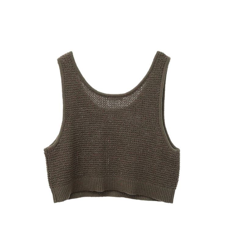ワッフル編み短丈ニットベスト | CRAFT STANDARD BOUTIQUE | 詳細画像34 