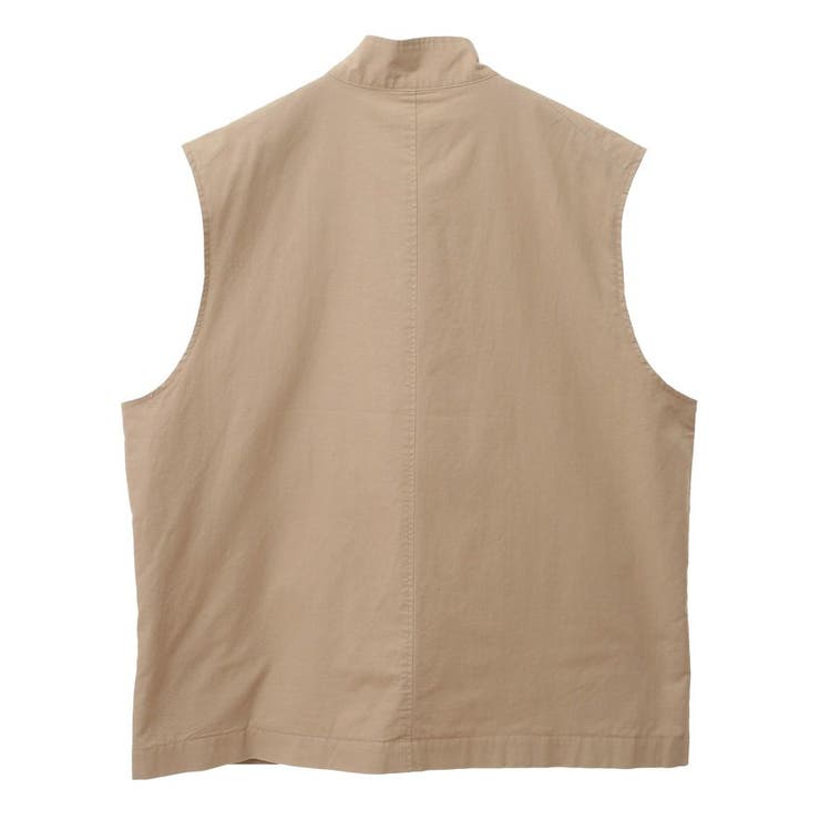 コットンリネンミリタリーベスト[品番：EHEW0045766]｜CRAFT STANDARD