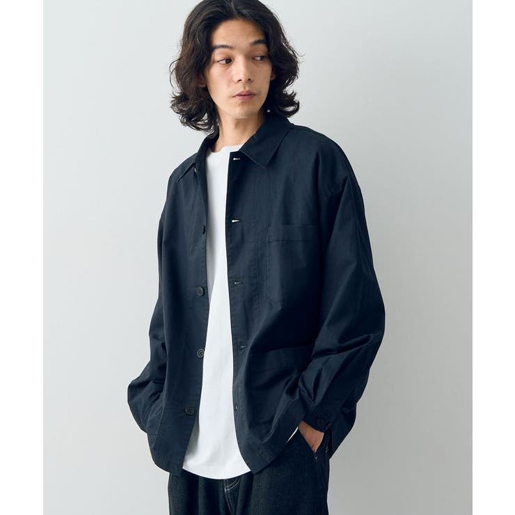 コットンリネンワークジャケット[品番：EHEW0045795]｜CRAFT STANDARD