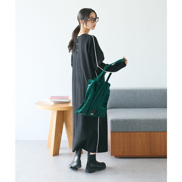 GUCCI(グッチ) 23SS ニットワンピース 731119 ブラック サイズ S