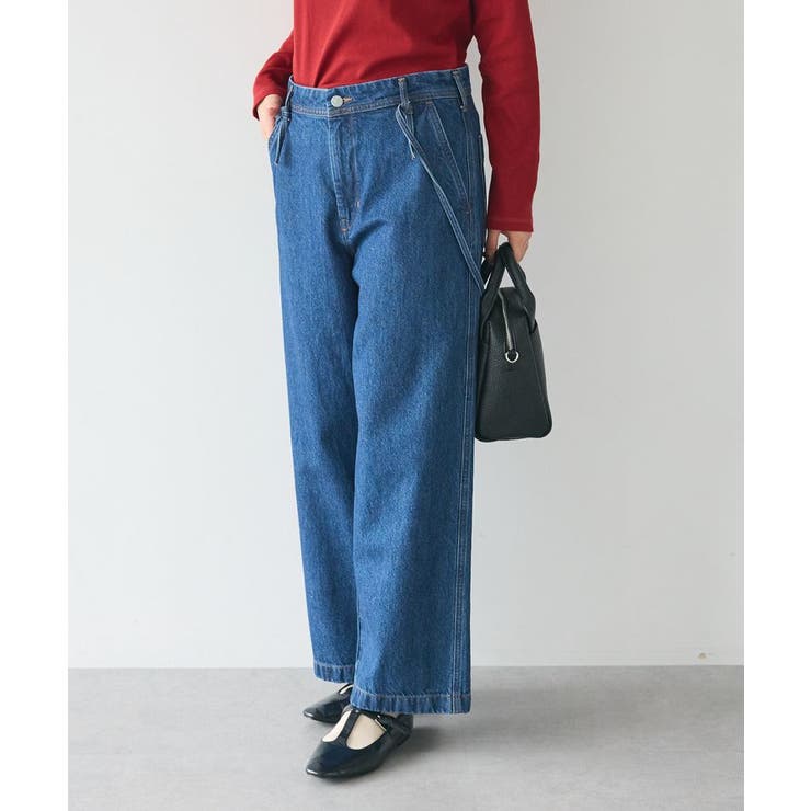 2WAYサロペットデニムパンツ[品番：EHEW0042706]｜CRAFT STANDARD BOUTIQUE（クラフト スタンダード  ブティック）のレディースファッション通販｜SHOPLIST（ショップリスト）