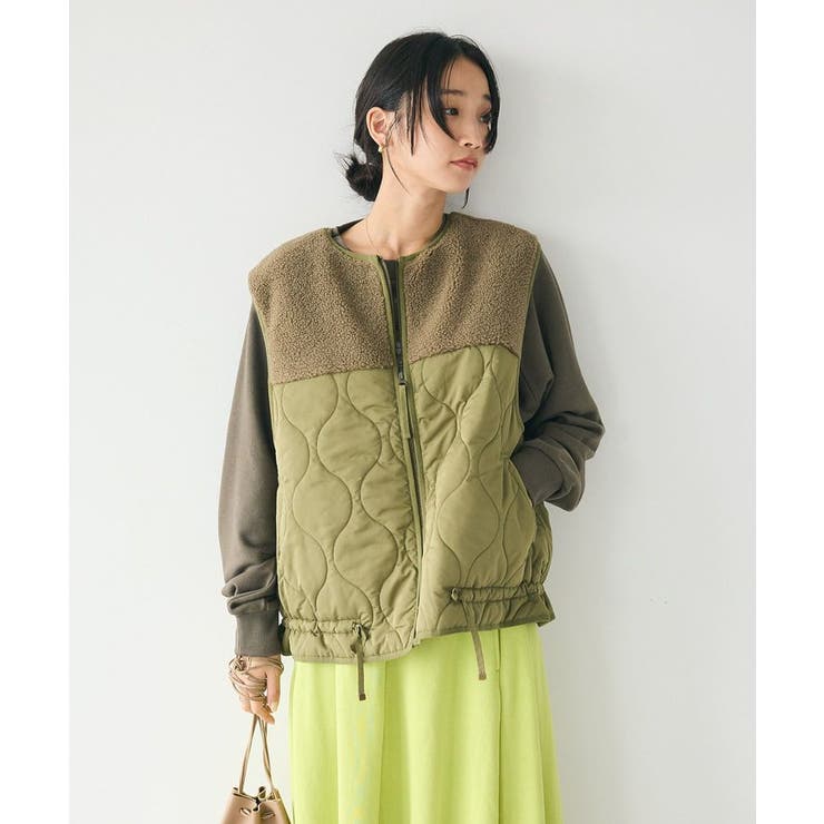 ボアキルティングベスト[品番：EHEW0046807]｜CRAFT STANDARD BOUTIQUE