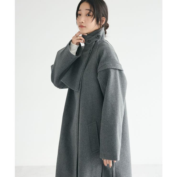 スタンドカラーコート[品番：EHEW0046813]｜CRAFT STANDARD BOUTIQUE
