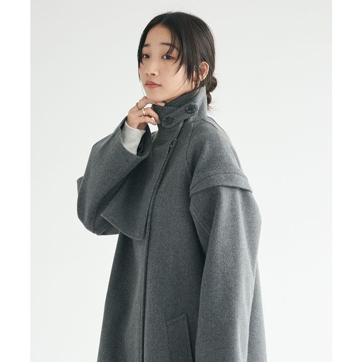 スタンドカラーコート[品番：EHEW0046813]｜CRAFT STANDARD BOUTIQUE