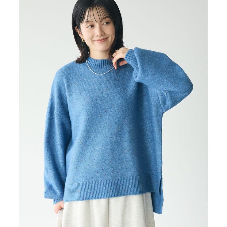 洗える/ネップニットプルオーバー[品番：EHEW0046885]｜CRAFT STANDARD