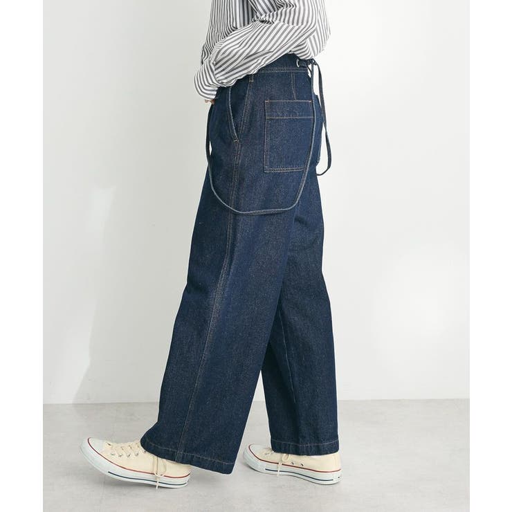 2WAYサロペットデニムパンツ[品番：EHEW0047474]｜CRAFT STANDARD BOUTIQUE（クラフト スタンダード  ブティック）のレディースファッション通販｜SHOPLIST（ショップリスト）