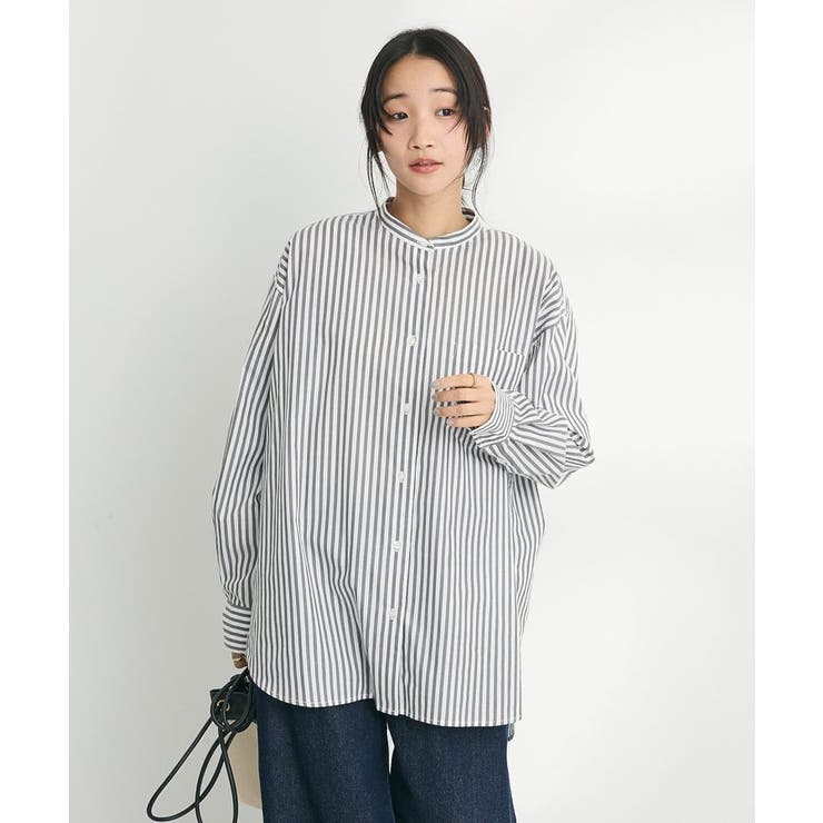 追加】バンドカラーシャツ/25SS[品番：EHEW0047373]｜CRAFT