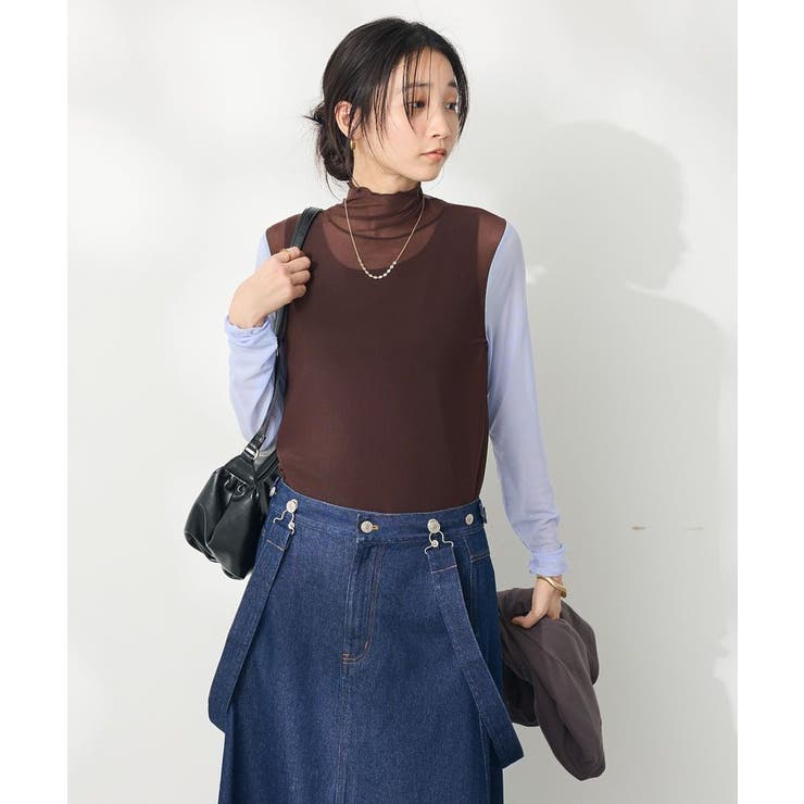 贅沢品 チュールトップスインナー[品番：EHEW0047407]｜CRAFT STANDARD トップス