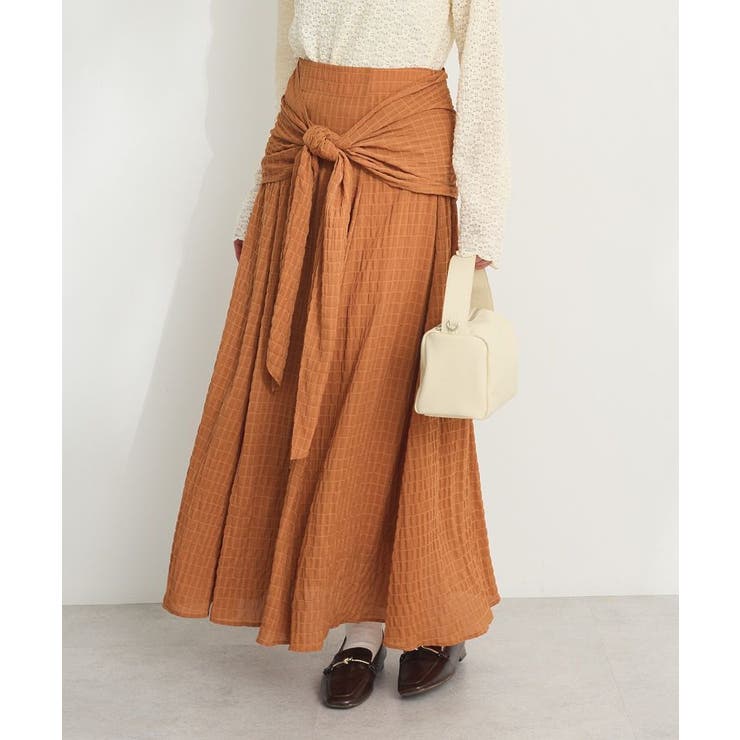 ツイストベルトフレアスカート | CRAFT STANDARD BOUTIQUE | 詳細画像10 