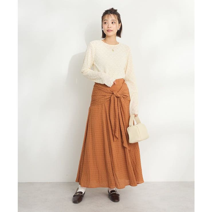 ツイストベルトフレアスカート | CRAFT STANDARD BOUTIQUE | 詳細画像14 