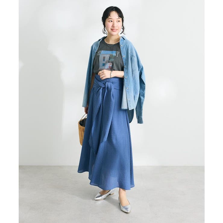 ツイストベルトフレアスカート | CRAFT STANDARD BOUTIQUE | 詳細画像21 