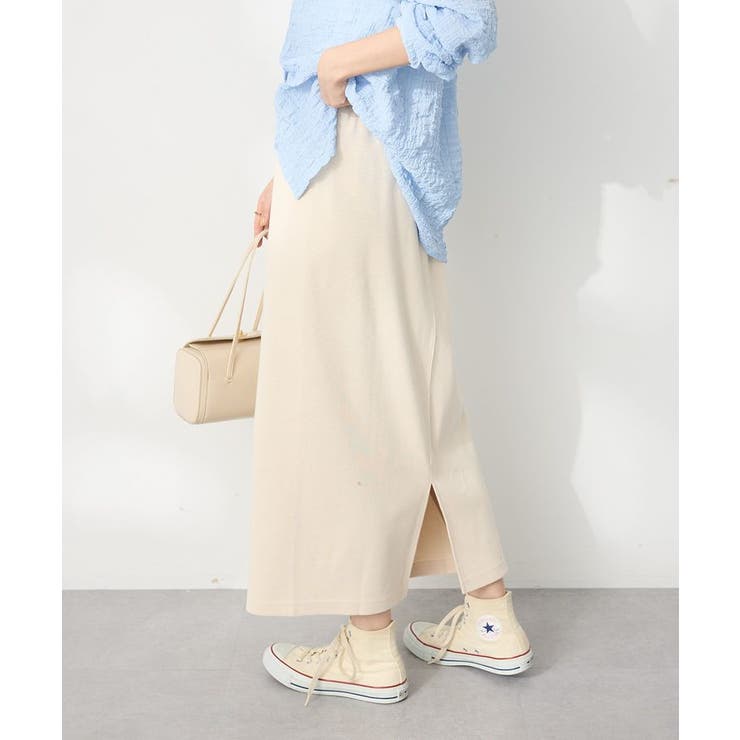 リブロングスカート | CRAFT STANDARD BOUTIQUE | 詳細画像3 