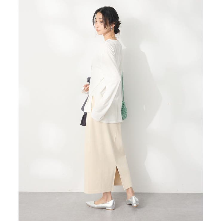 リブロングスカート | CRAFT STANDARD BOUTIQUE | 詳細画像6 