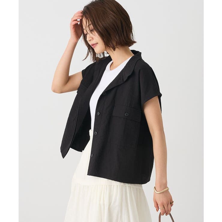 ブラック | カーゴシャツ | CRAFT STANDARD BOUTIQUE