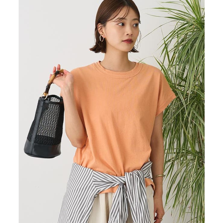 カットクレープクルーネックTシャツ | CRAFT STANDARD BOUTIQUE | 詳細画像1 