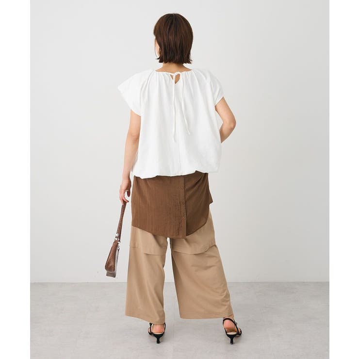 カットクレープ裾バルーンプルオーバー | CRAFT STANDARD BOUTIQUE | 詳細画像7 