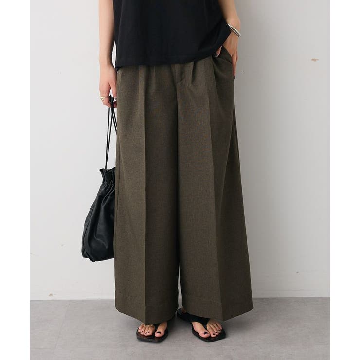 リネンライク3タックパンツ | CRAFT STANDARD BOUTIQUE | 詳細画像2 