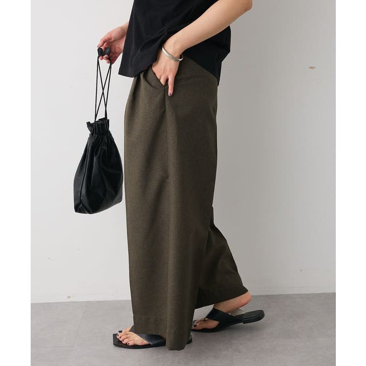 リネンライク3タックパンツ | CRAFT STANDARD BOUTIQUE | 詳細画像3 