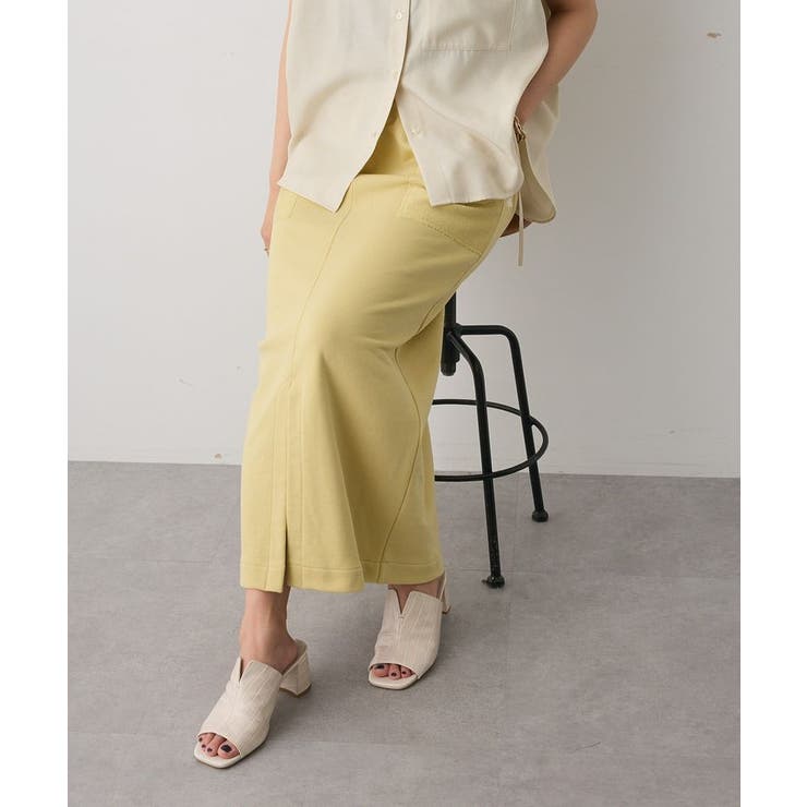 カットソーIラインスカート | CRAFT STANDARD BOUTIQUE | 詳細画像2 