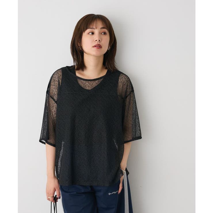 レースワイドTブラウス | CRAFT STANDARD BOUTIQUE | 詳細画像1 