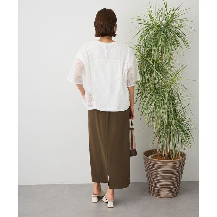 レースワイドTブラウス | CRAFT STANDARD BOUTIQUE | 詳細画像20 