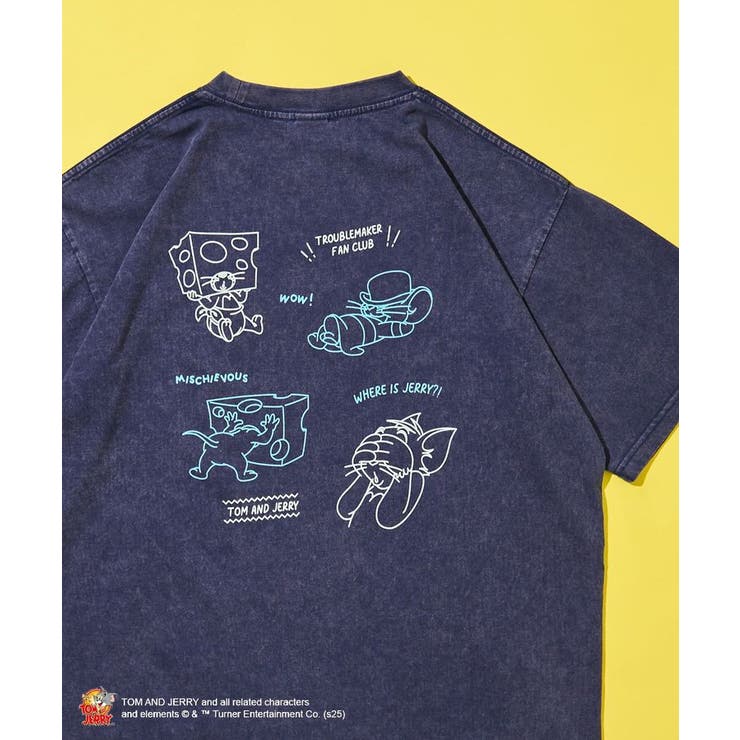 パープル | TOM and JERRY/トムとジェリー タフィー&マッスルTEE | CRAFT STANDARD BOUTIQUE