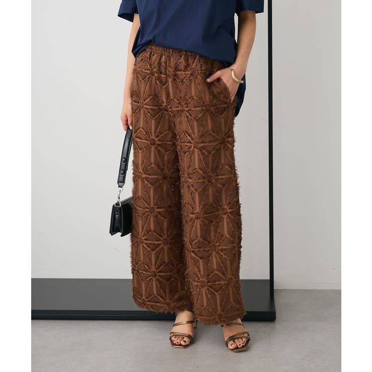 カットジャガードパンツ | CRAFT STANDARD BOUTIQUE | 詳細画像1 