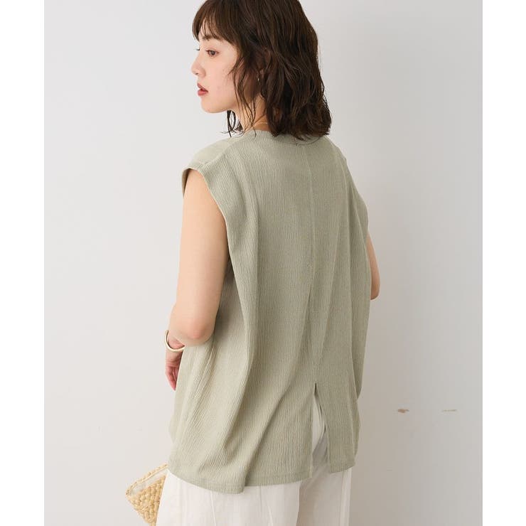 バックタックノースリーブプルオーバー | CRAFT STANDARD BOUTIQUE | 詳細画像1 